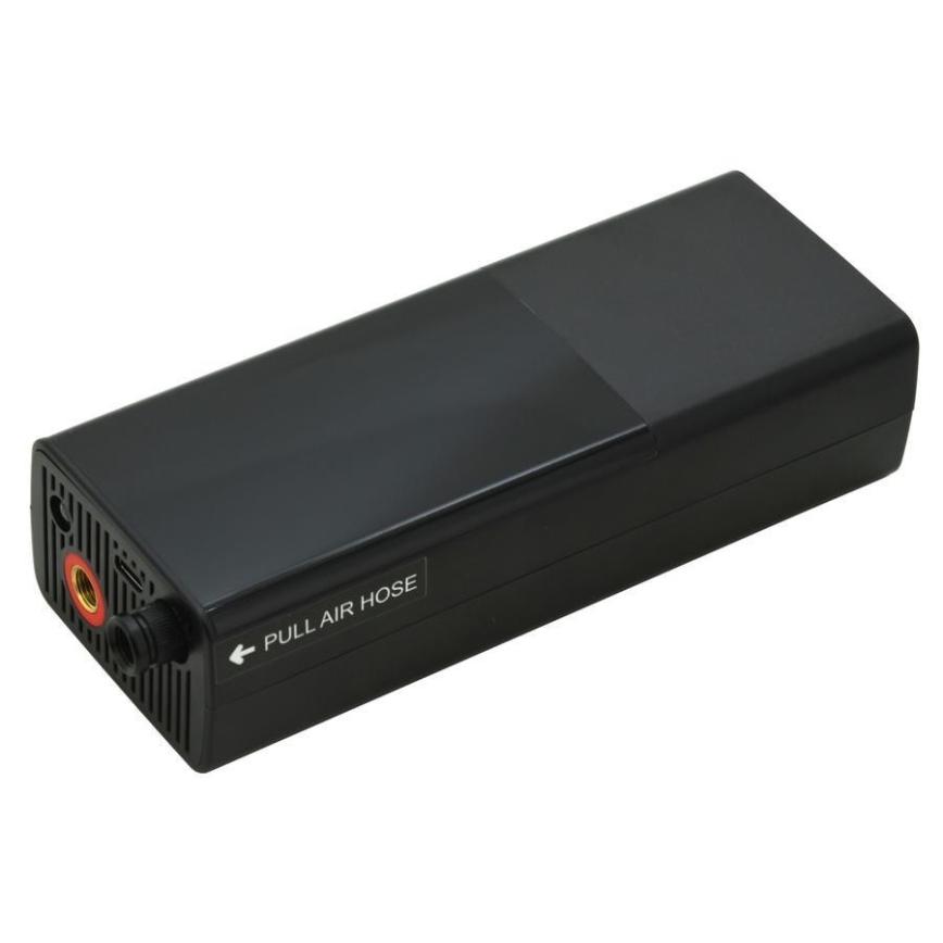 Skaitmeninis kišeninis kompresorius 4000 mAh 5V juoda