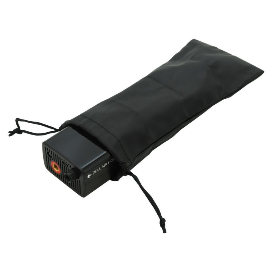 Skaitmeninis kišeninis kompresorius 4000 mAh 5V juoda