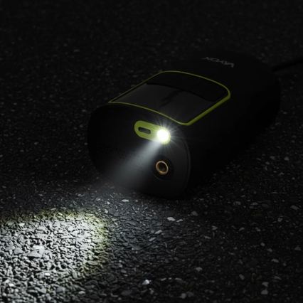 Skaitmeninis kišeninis kompresorius 5 V, 4000 mAh, juodas