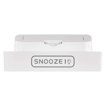 Skaitmeninis termometras su higrometru 1xAA baltas