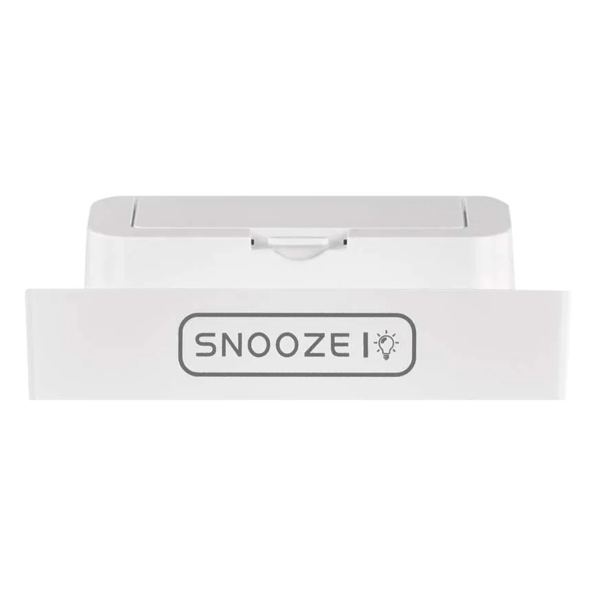 Skaitmeninis termometras su higrometru 1xAA baltas