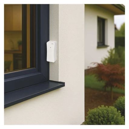 Skaitmeninis termometras su higrometru, 2xAAA, baltas