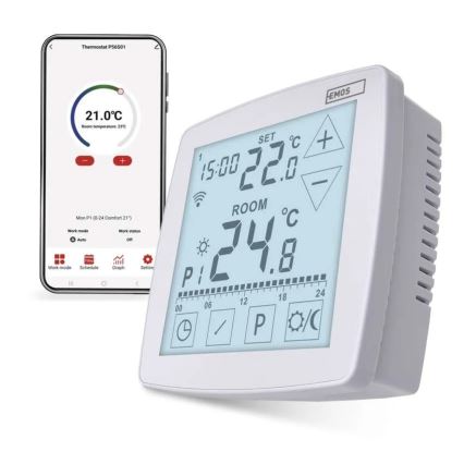 Skaitmeninis termostatas GoSmart 230V/16A Wi-Fi