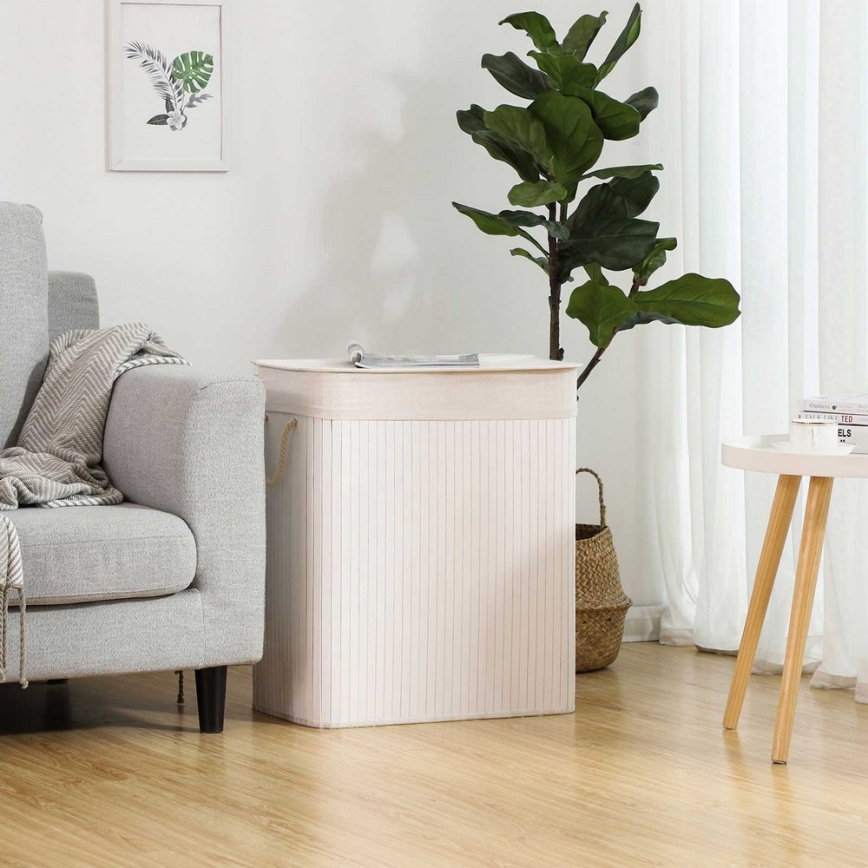 Skalbinių krepšys GUS baltas