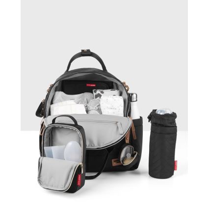 Skip Hop - 6in1 keičiamų daiktų kuprinė vežimėliui SUITE SET juoda