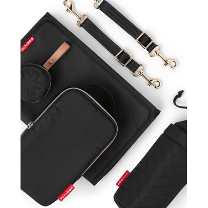 Skip Hop - 6in1 keičiamų daiktų kuprinė vežimėliui SUITE SET juoda