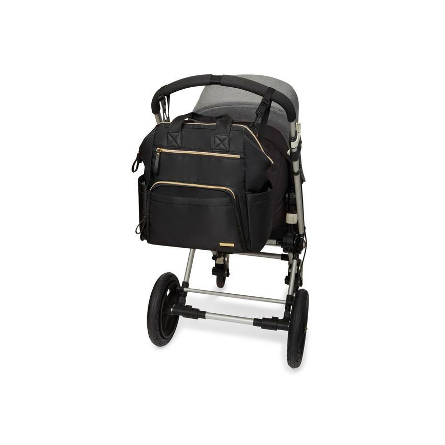 Skip Hop - Keičiamoji kuprinė vežimėliui MAINFRAME juoda