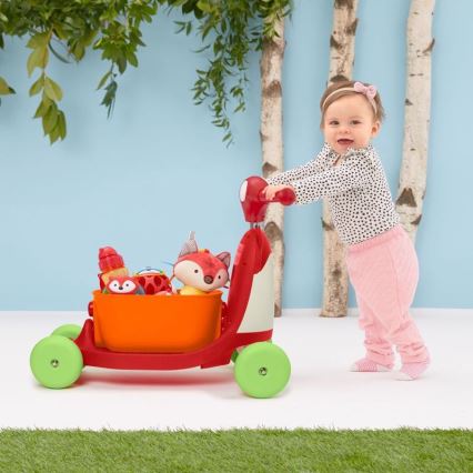 Skip Hop - Stumiamas dviratis 3in1 ZOO lapė 3xAAA