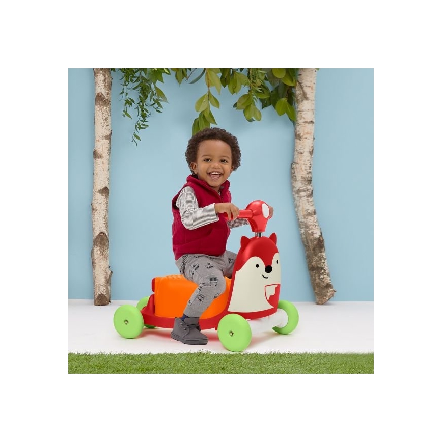 Skip Hop - Stumiamas dviratis 3in1 ZOO lapė 3xAAA