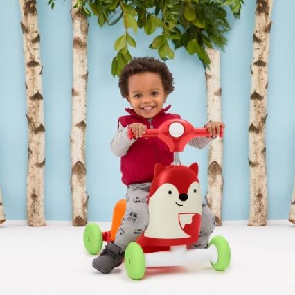 Skip Hop - Stumiamas dviratis 3in1 ZOO lapė 3xAAA