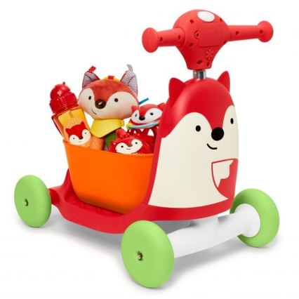 Skip Hop - Stumiamas dviratis 3in1 ZOO lapė 3xAAA