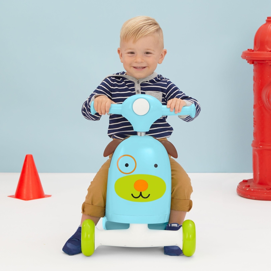 Skip Hop - Stumiamas dviratis 3in1 ZOO Šuo 3xAAA