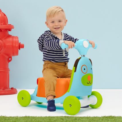 Skip Hop - Stumiamas dviratis 3in1 ZOO Šuo 3xAAA