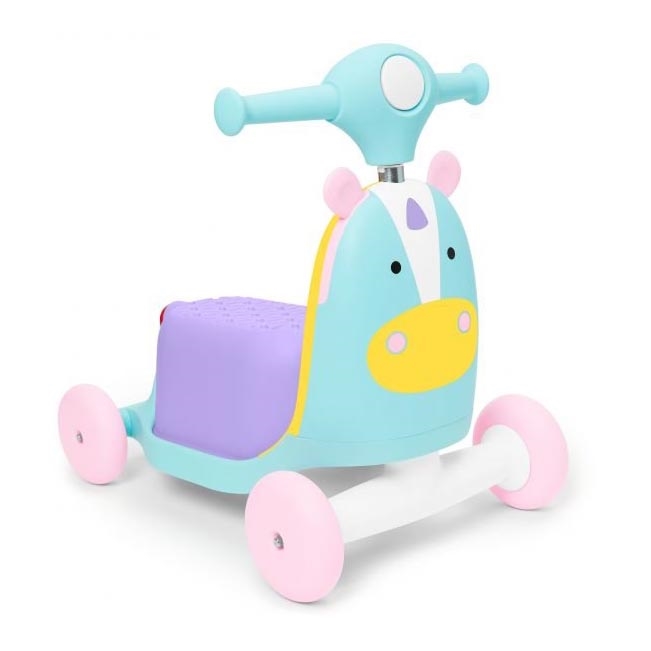 Skip Hop - Stumiamas dviratis 3in1 ZOO vienaragis 3xAAA