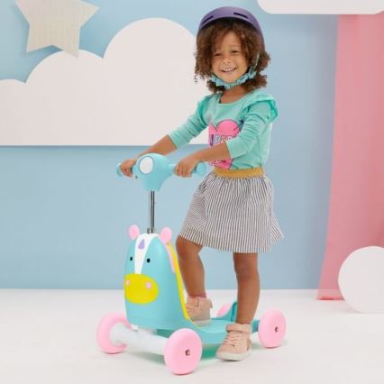 Skip Hop - Stumiamas dviratis 3in1 ZOO vienaragis 3xAAA