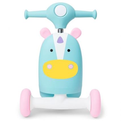 Skip Hop - Stumiamas dviratis 3in1 ZOO vienaragis 3xAAA