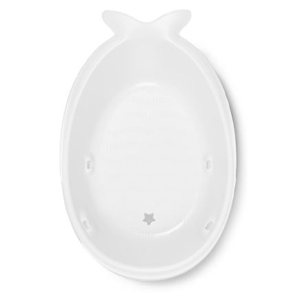 Skip Hop - Vaikiška vonelė su ergonomiška pagalvėle MOBY 3 balta