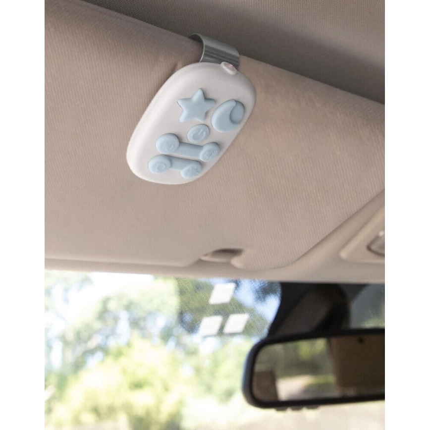 Skip Hop - Vaikiškas automobilio galinio vaizdo veidrodis LINING CLOUD 3xAA
