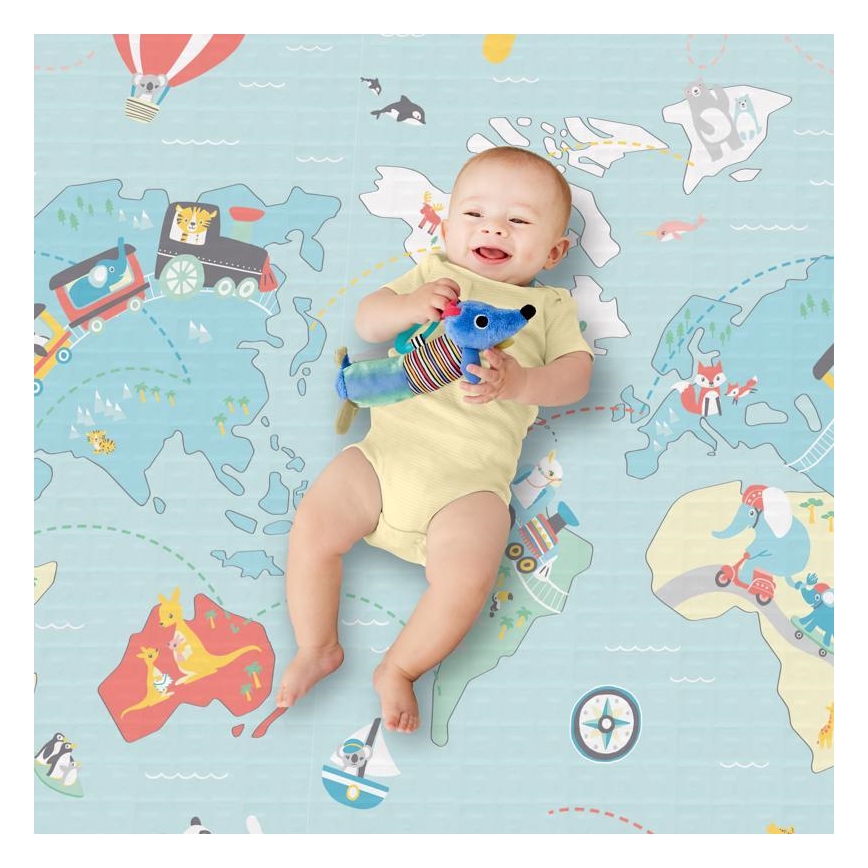 Skip Hop - Vaikų žaidimų kilimėlis LITTLE TRAVELERS
