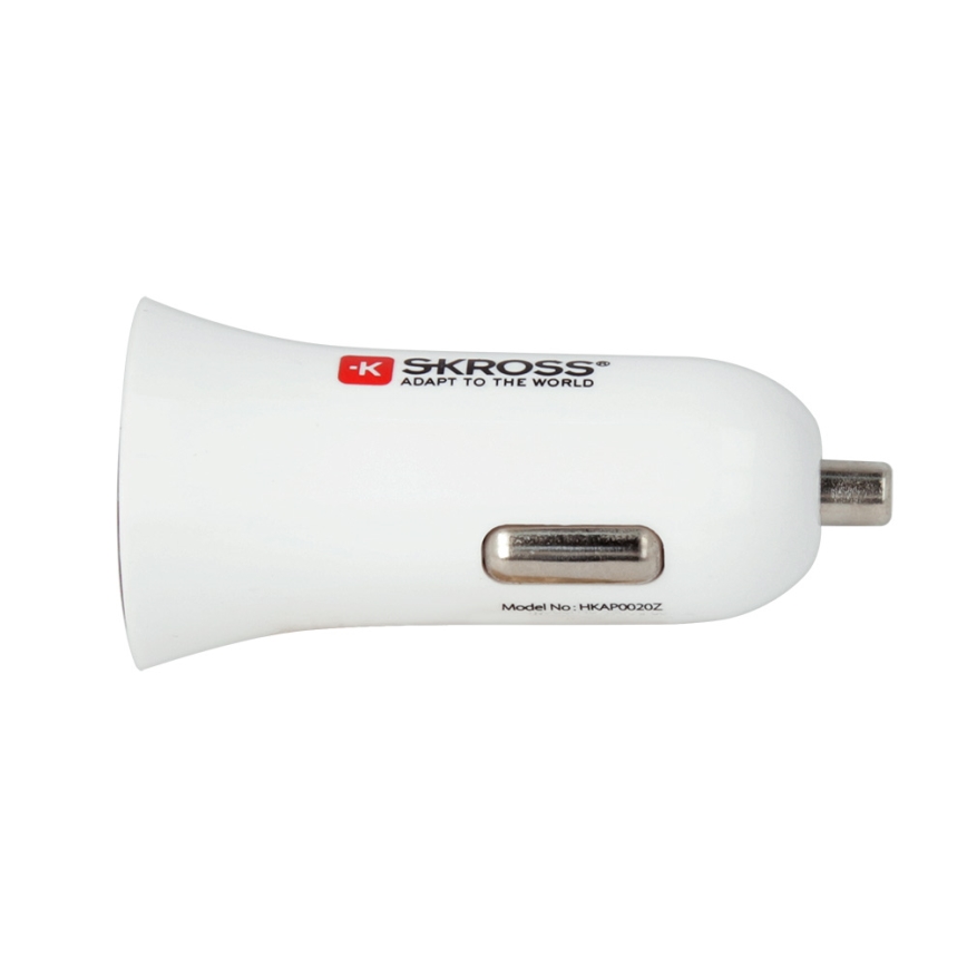 SKROSS - Automobilinis įkroviklis 2xUSB/3400mA/12-24V/5V