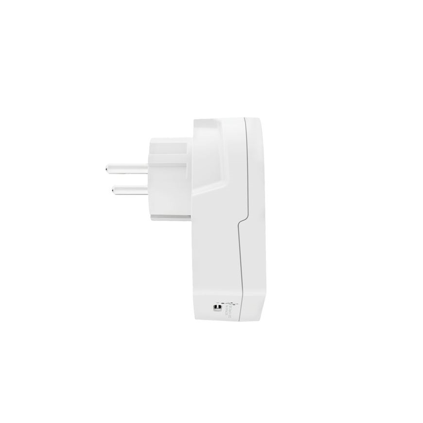 Kelioninis adapteris Europe USB C20PD – skirtas užsieniečiams Čekijoje, USB‑C 20 W, E/F tipo kištukas