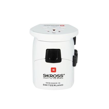 SKROSS - Universalus kelioninis adapteris 6,3A