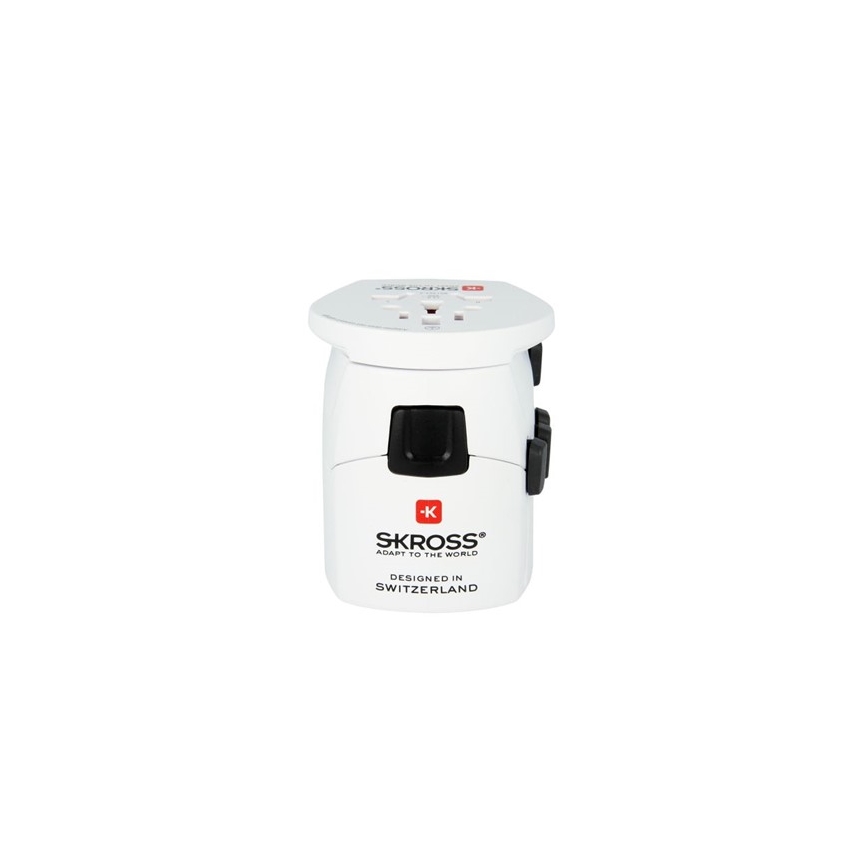 SKROSS - Universalus kelioninis adapteris 6,3A