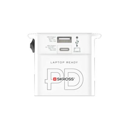 Kelioninis adapteris MUV USB AC65PD, USB A ir C, 65 W