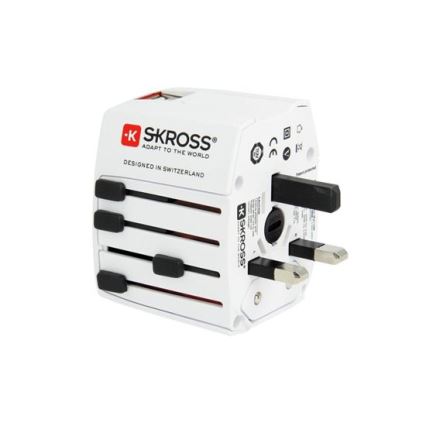 MUV kelioninis AC USB įkroviklis, USB-A + USB-C, 15W