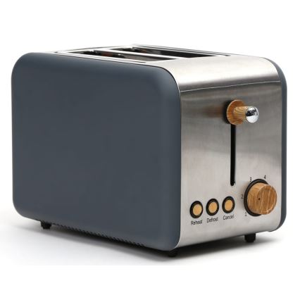 Skrudintuvas su dviem skylėmis 900W/230V nerūdijančio plieno/pilkas