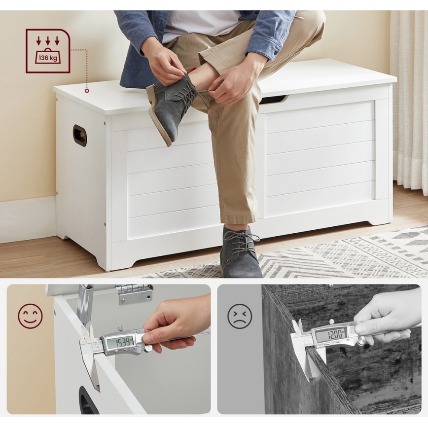 Skrynia TOVIAN balta