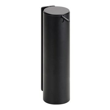 Skysto muilo dozatorius 6,6x23,5 cm nerūdijančio plieno/juodas
