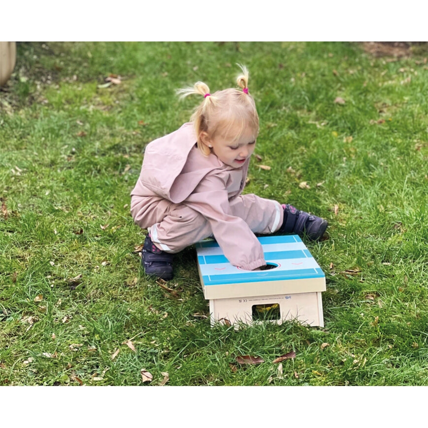 Small Foot - 2 viename žaidimas: cornhole ir stalo ritulys Active
