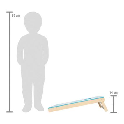 Small Foot - 2 viename žaidimas: cornhole ir stalo ritulys Active
