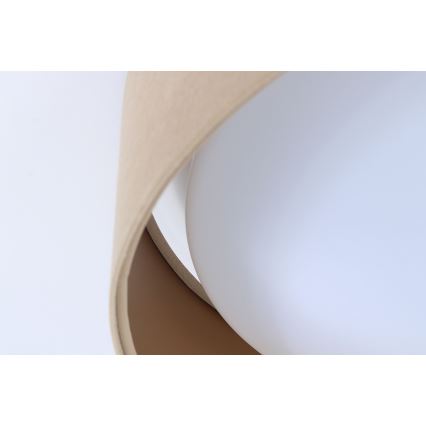 LED reguliuojamas lubų šviestuvas SMART GALAXY LED/24W/230V skersmuo 44 cm smėlio/auksinė 3000-6500K + nuotolinio valdymo pultas
