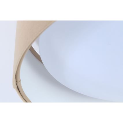LED Reguliuojamas lubų šviestuvas SMART GALAXY LED/24W/230V skersmuo 44 cm smėlio/balta 3000-6500K + nuotolinio valdymo pultas