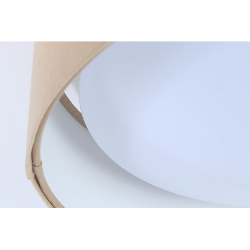 LED Reguliuojamas lubų šviestuvas SMART GALAXY LED/24W/230V skersmuo 44 cm smėlio/balta 3000-6500K + nuotolinio valdymo pultas
