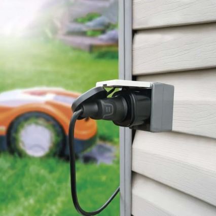 Smart lauko socket GoSmart 3680W/230V/16A Wi-Fi Tuya IP44
