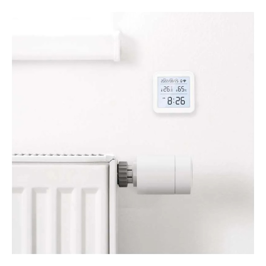Smart Skaitmeninis termometras GoSmart 3xAAA Tuya balta