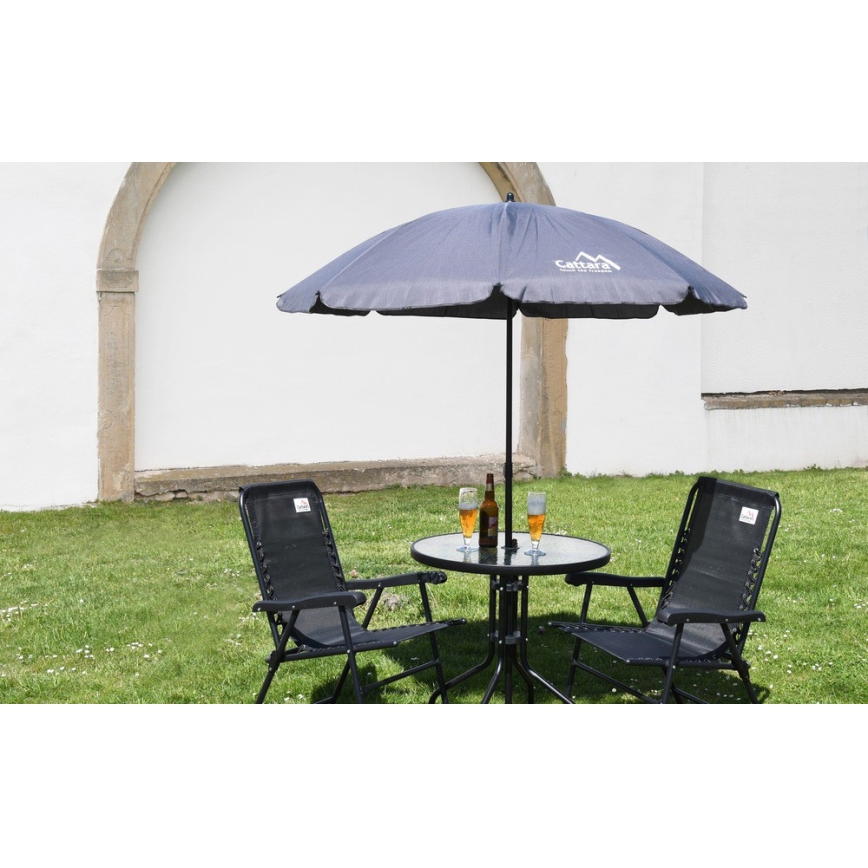 Sodo stalas d. 70 cm juodos spalvos