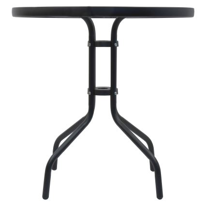 Sodo stalas d. 70 cm juodos spalvos