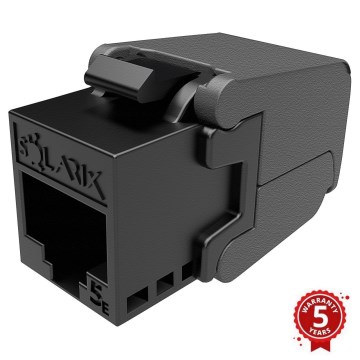 Solarix - Savisriegiamas CAT5E UTP keystone jungtis
