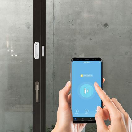 Durų/langų signalizacija 2xAAA Wi-Fi Tuya