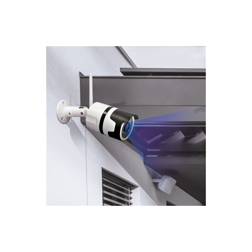 Solight 1D73S - Lauko IP kamera su jutikliu 12V / FULL HD IP65 Wi-Fi Tuya