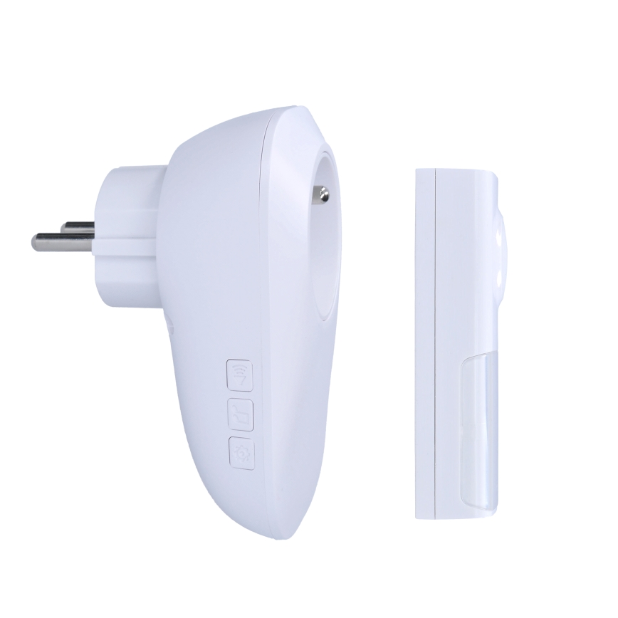 Bevielis prijungiamas durų skambutis 230V IP55