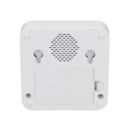Belaidis baterijomis maitinamas durų skambutis 3xAAA/1x3V IP56 balta