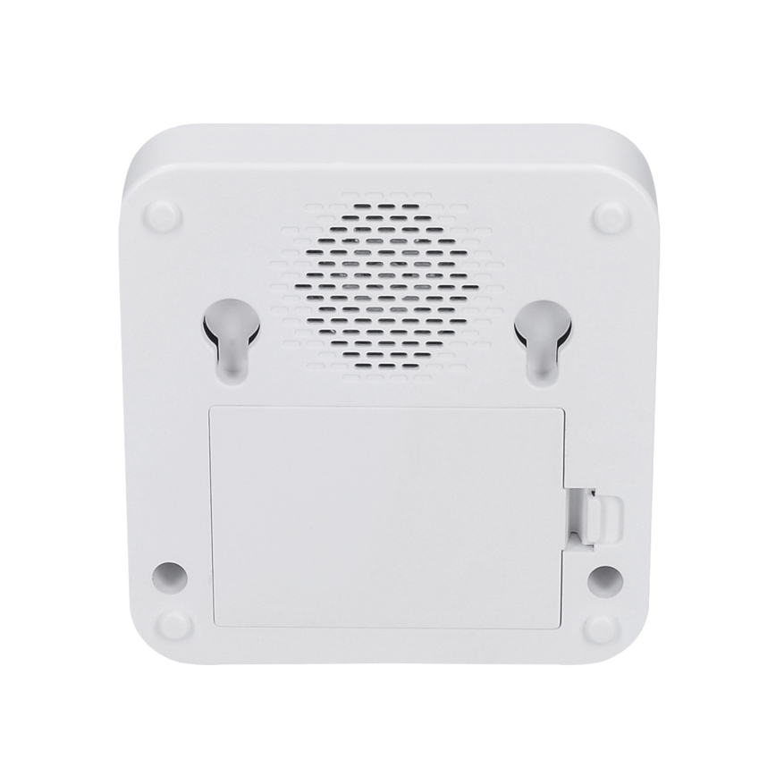 Belaidis baterijomis maitinamas durų skambutis 3xAAA/1x3V IP56 balta