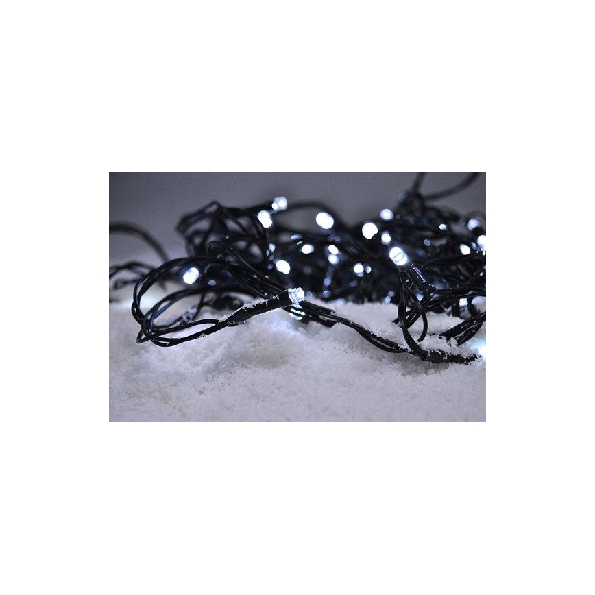 Kalėdinė lauko girlianda 300xLED/8 funkcijos 35m IP44 šaltai balta