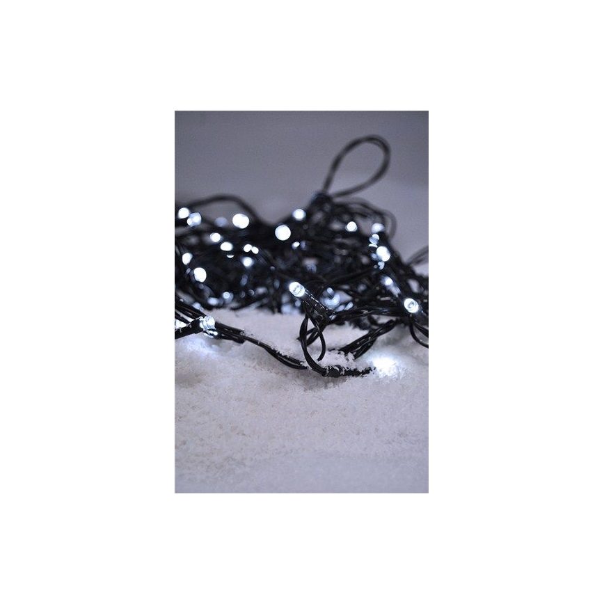 Kalėdinė lauko girlianda 300xLED/8 funkcijos 35m IP44 šaltai balta