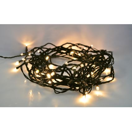 LED lauko kalėdinė girlianda 500xLED/8 funkcijų IP44 55m šiltai balta